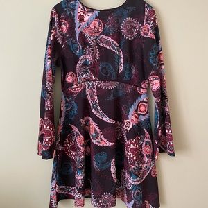 Funky long sleeve Free People dress